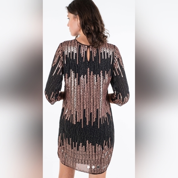 Molly Bracken All Over Sequins Dress Size XS - Picture 3 of 7